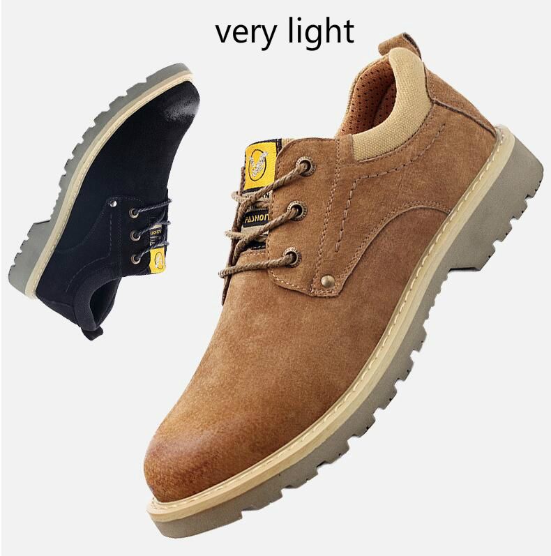 Men Safety Shoes Men Steel Toe Caps Work Boots