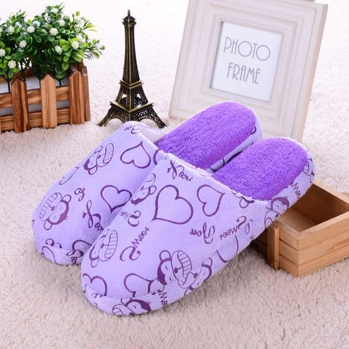 Women Men Warm Emoji Slipper Indoors Anti-slip Winter