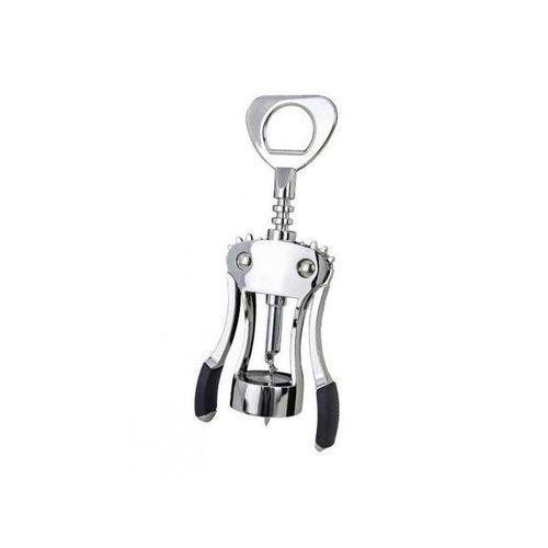 Wine Cork Screw Opener Silver