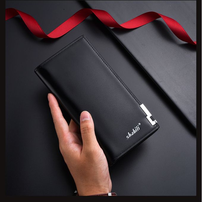 Multi-function Unisex Clutch/Wallet- Black
