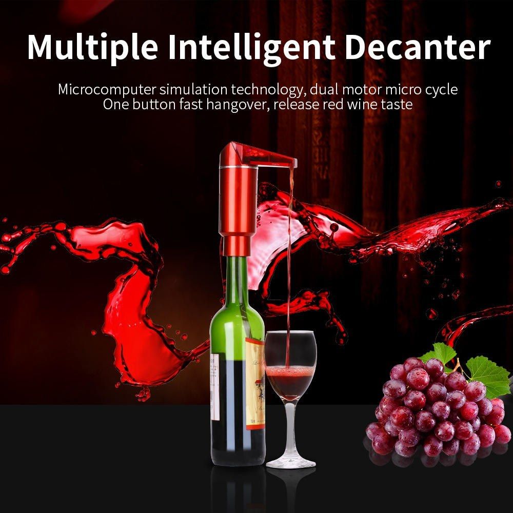 Electric Wine Decanter Automatic Wine Aerator Dispenser Pump