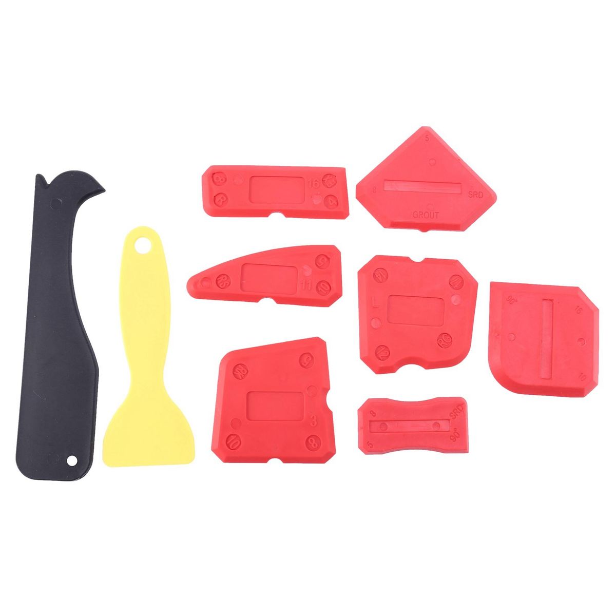 9 Pieces Silicone Sealant Finishing Tools Smoothing