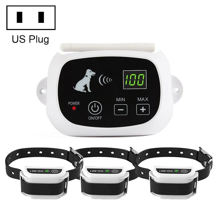 500m Wireless Electric Dog Pet Fence,Spec: For Three Dog