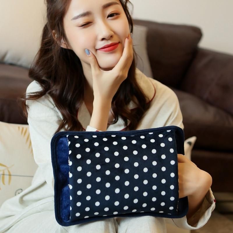Hot Water Bag Electric Winter Hand Warmer Hot Water Bottle Hand Po Inserted Charging Electric Hot-water Bag Hand Warmer