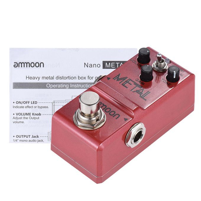 Ammoon Nano Series Guitar Effect Pedal Heavy Metal