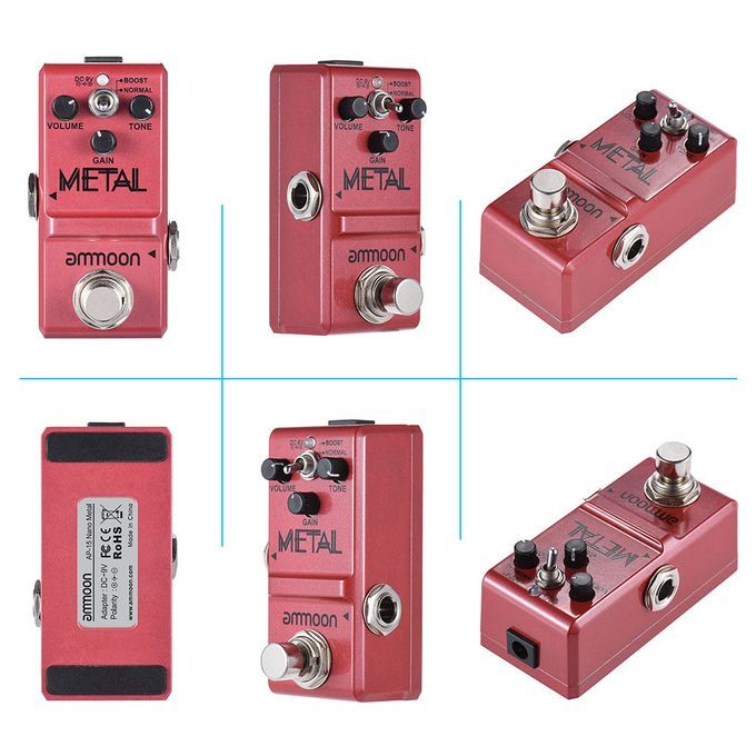 Ammoon Nano Series Guitar Effect Pedal Heavy Metal
