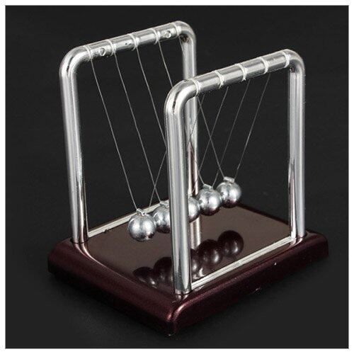 Freebang Newton's Cradle Steel Balance Ball Physics Science Education Pendulum Desk Fun Toy Gift