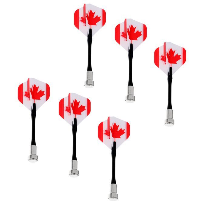 6 Pieces Magnetic Darts For Magnet   Dart Board Canada National CA