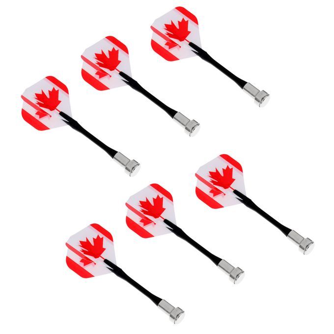 6 Pieces Magnetic Darts For Magnet   Dart Board Canada National CA