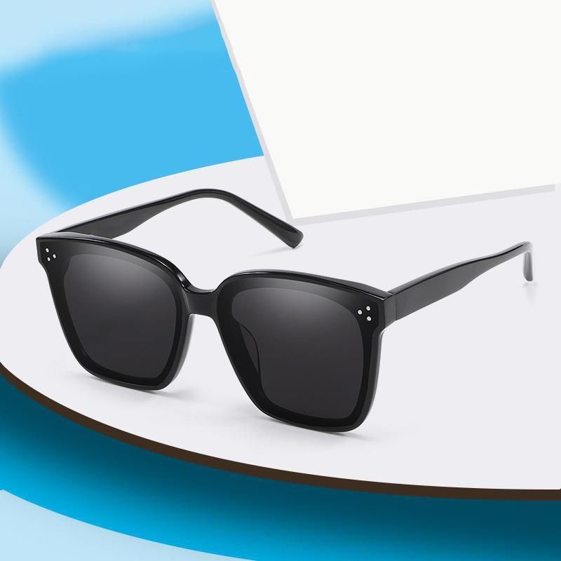 2023 New GM Sunglasses D17 Large Frame Street Shot Sunglasses for Couples High Quality Fashion Plate Glasses