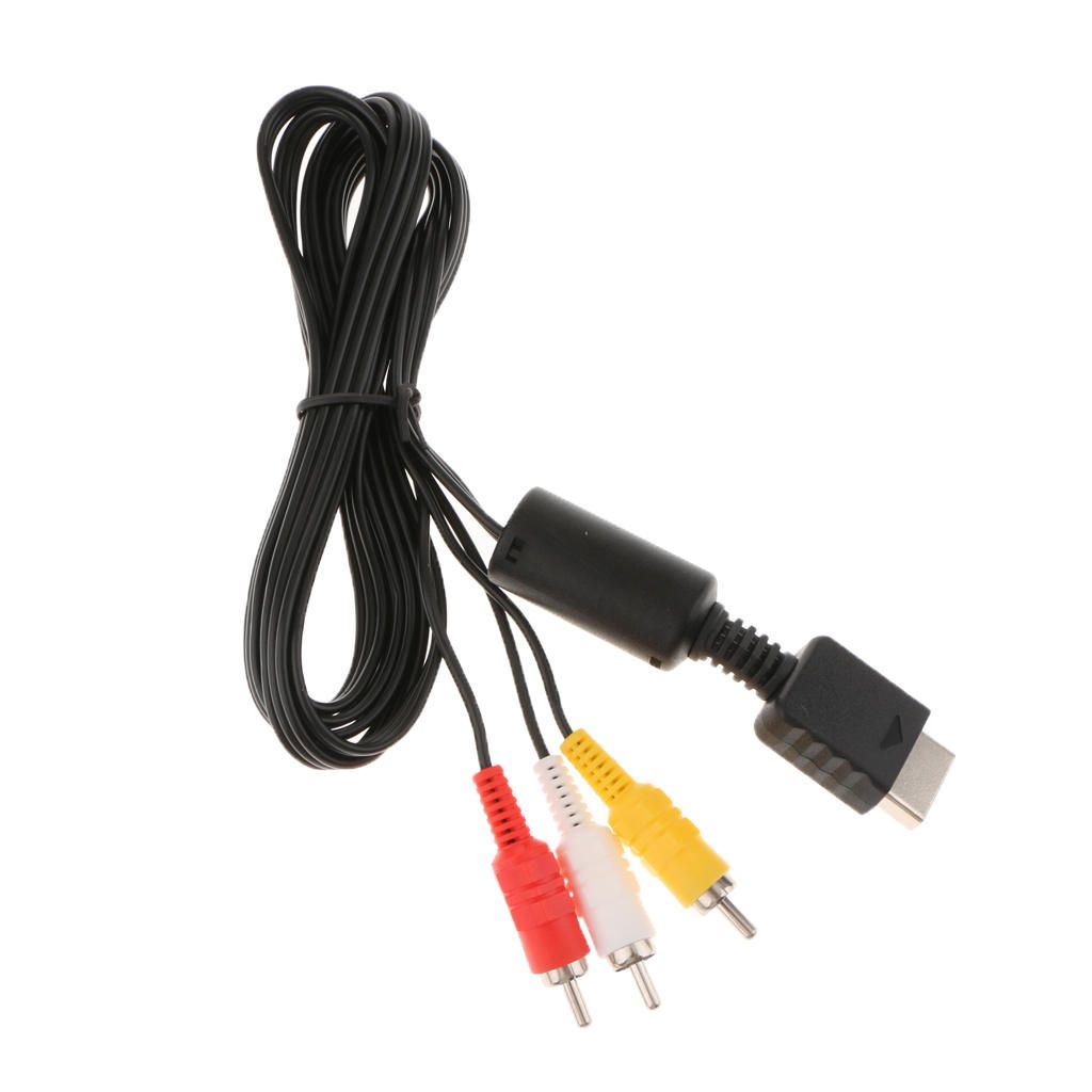 HD Component RCA AV Video-Audio Cable Cord Lead For Sony   2 PS2