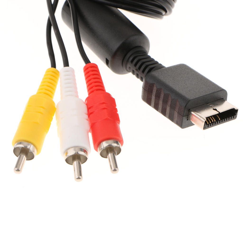 HD Component RCA AV Video-Audio Cable Cord Lead For Sony   2 PS2