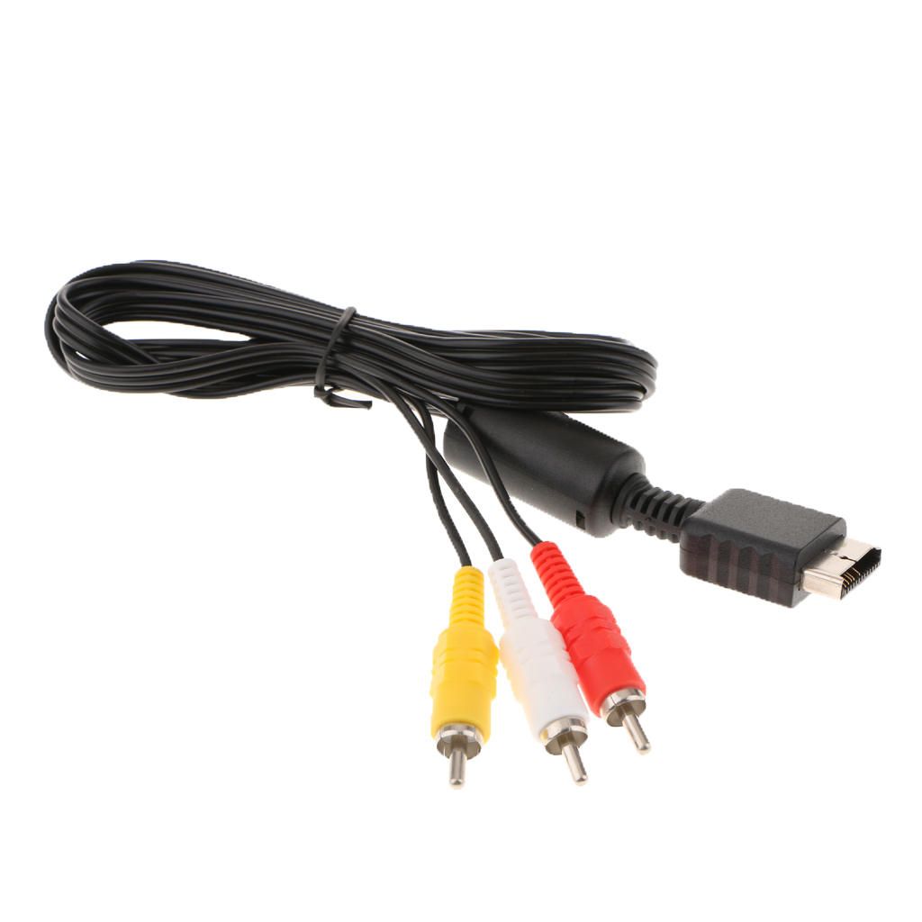 HD Component RCA AV Video-Audio Cable Cord Lead For Sony   2 PS2