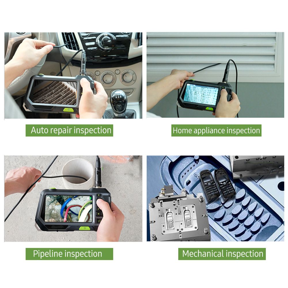 5-inch Large LCD Digital Endoscope 8mm Dual-lens Industrial
