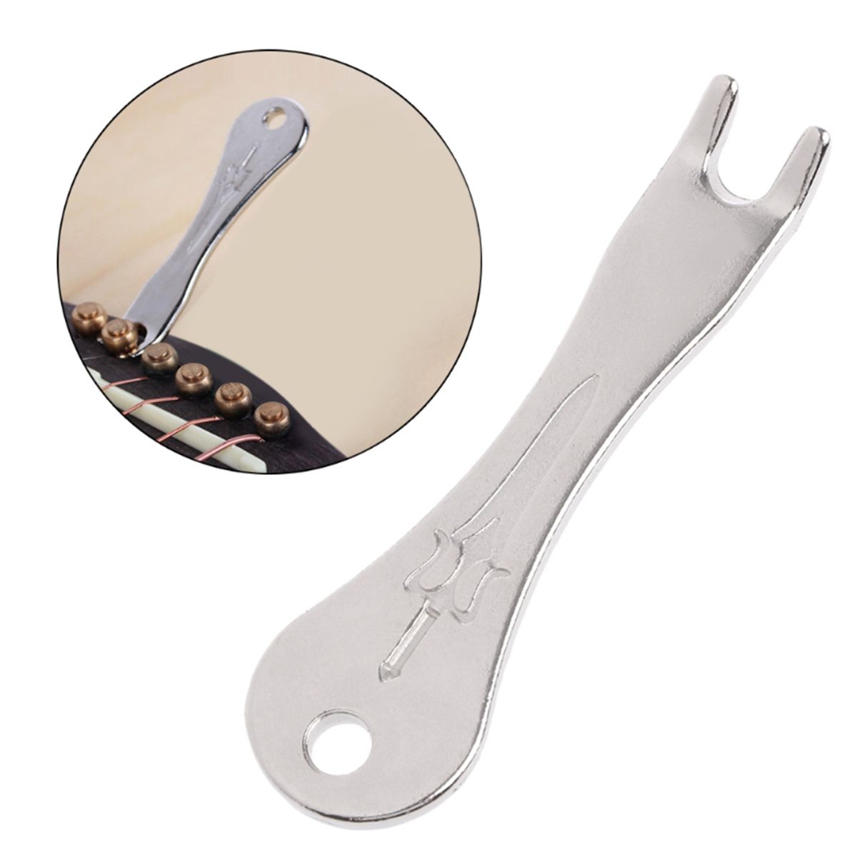 12pcs Guitar Bridge Pins Pegs With 1pc Bridge Pin Puller
