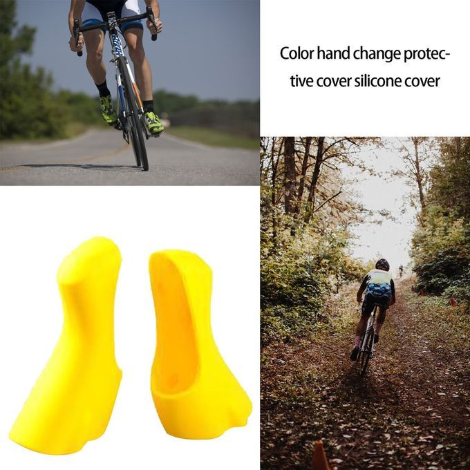 1 Pair Of Road Bike 4700+5800+6800 Prote Tive  Overs Sili One  Overs-yellow