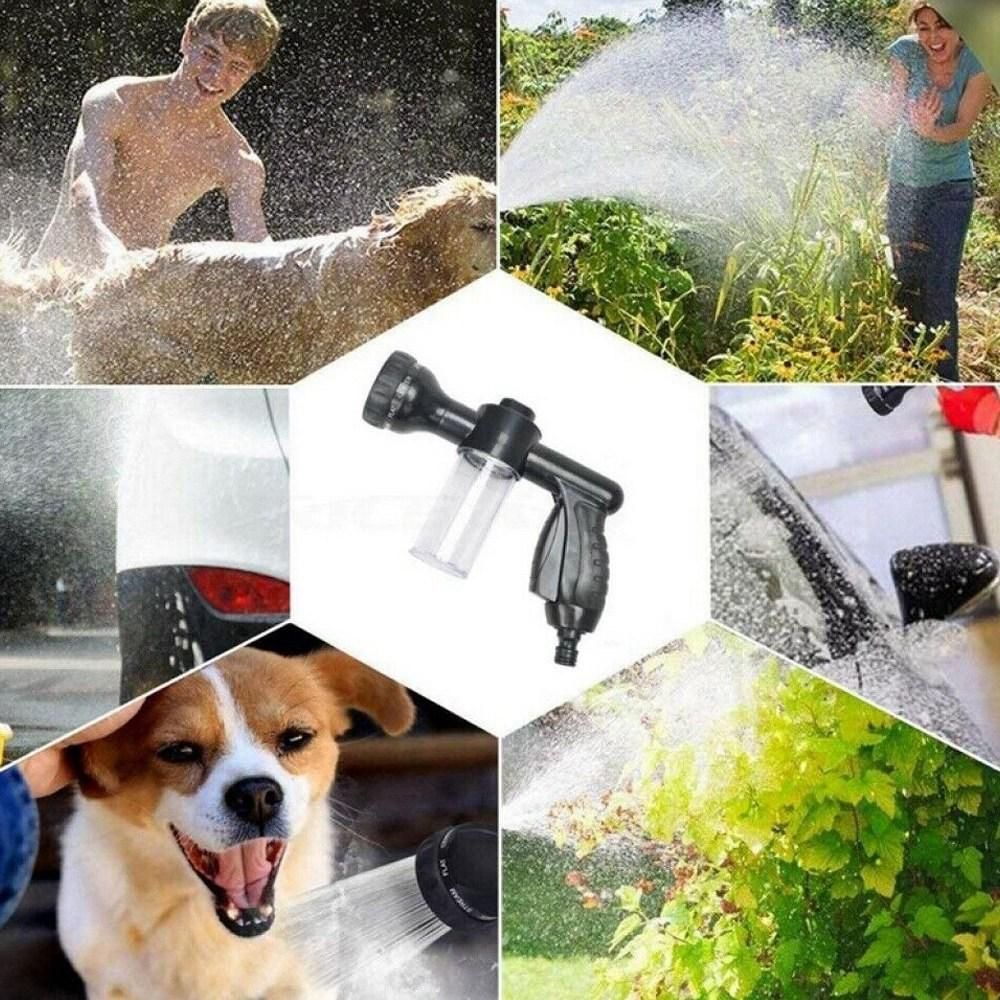 Automobile Car Wash Foam Pot Car High Pressure Car Wash Sprayer Portable Household Car Wash Foamer Green