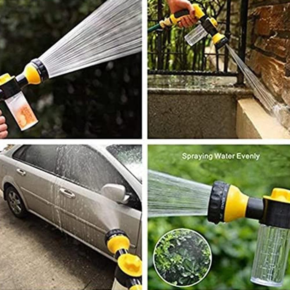 Automobile Car Wash Foam Pot Car High Pressure Car Wash Sprayer Portable Household Car Wash Foamer Green