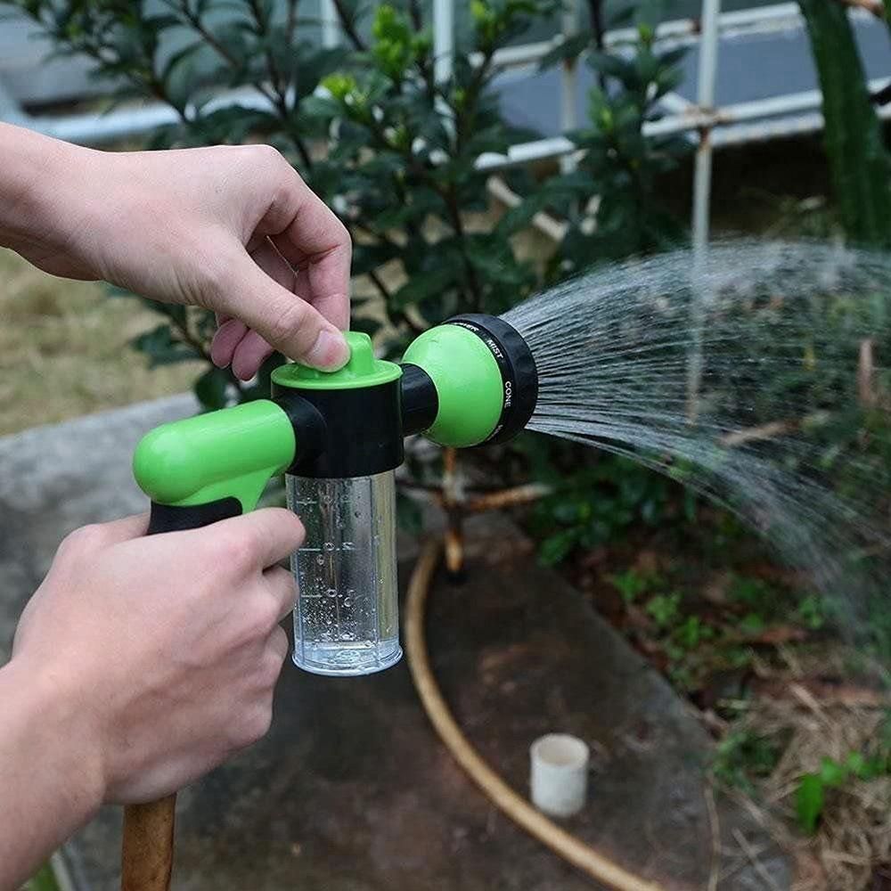 Automobile Car Wash Foam Pot Car High Pressure Car Wash Sprayer Portable Household Car Wash Foamer Green
