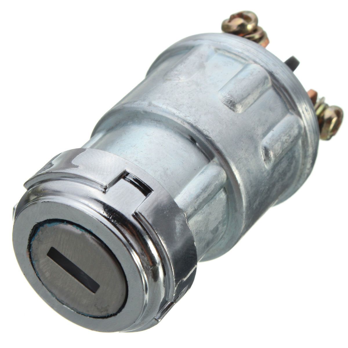 Universal Replacement Ignition Switch Lock Cylinder With Keys Tool For Car Auto
