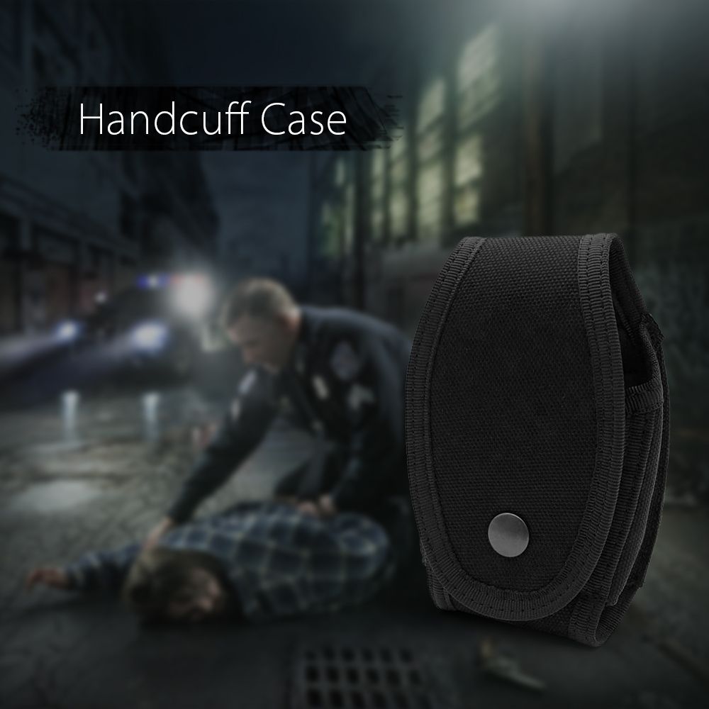 Handcuff Holder Snap Handcuff Sheath Holster Cuff Case Pouch