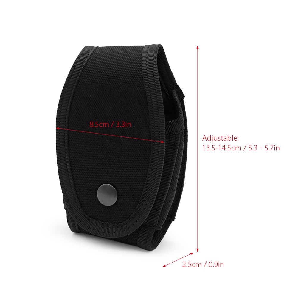 Handcuff Holder Snap Handcuff Sheath Holster Cuff Case Pouch