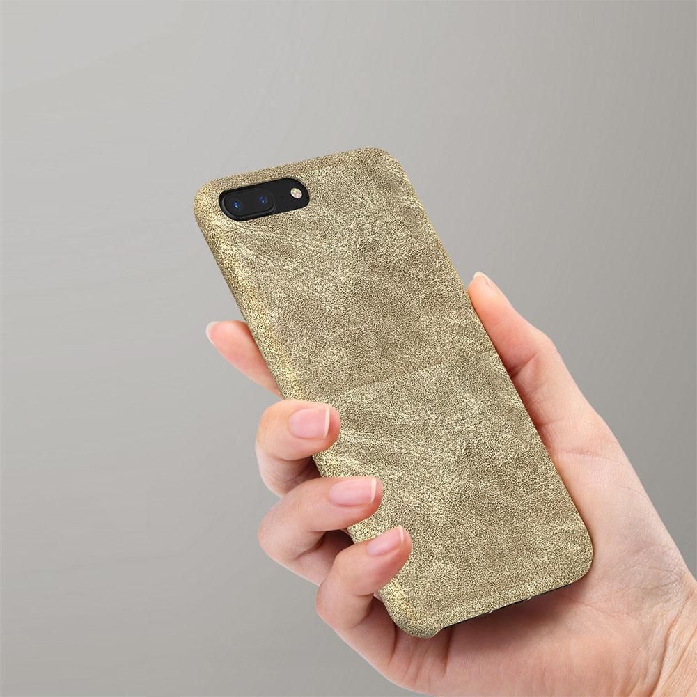 dodocool PU Leather Phone Wallet Case Protective Shell with Credit Card Holder Slot for 5.5-inch iPhone 7 Plus / iPhone 8 Plus Khaki