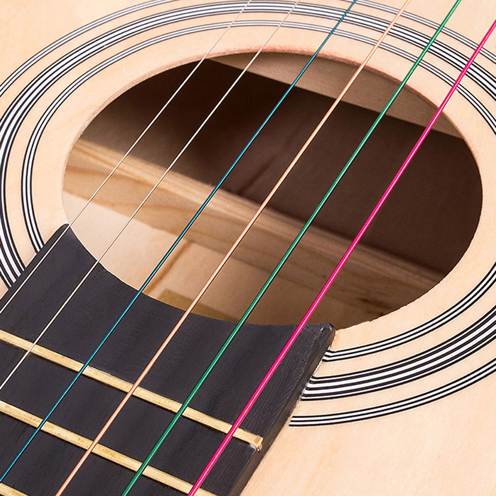 3 Sets Of Acoustic Folk Guitar String Set Strings Stainless