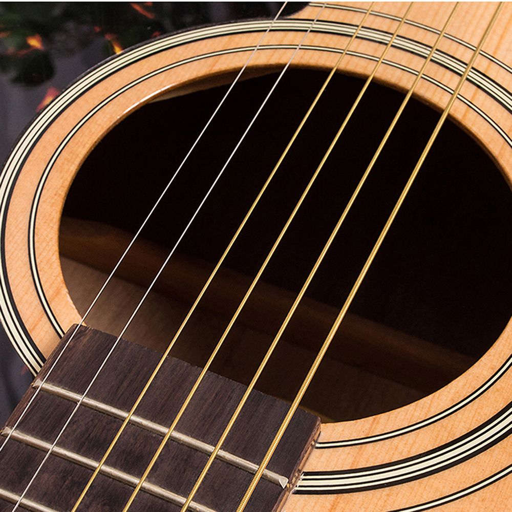 3 Sets Of Acoustic Folk Guitar String Set Strings Stainless