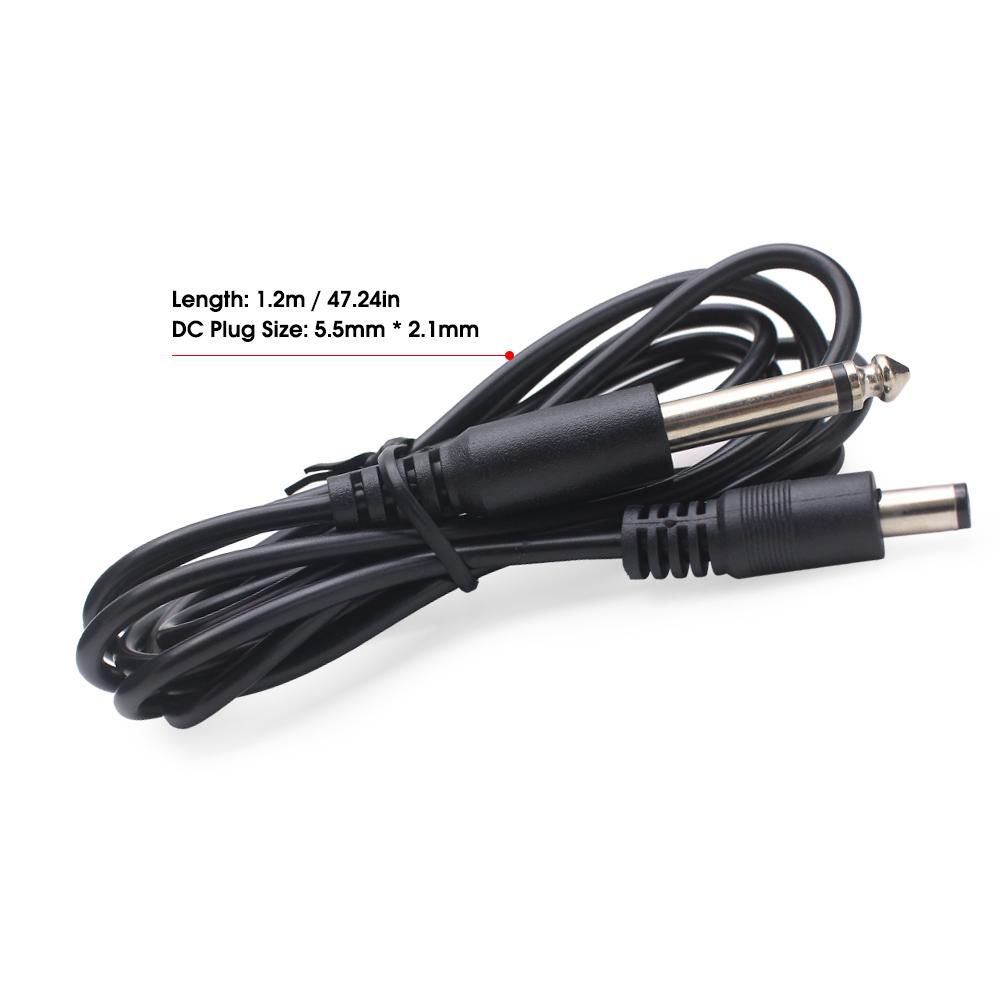 Silicone Soft Tattoo RCA Connector Cords Cable for Rotary Tattoo Pen Tattoo Machines DC Power Cord