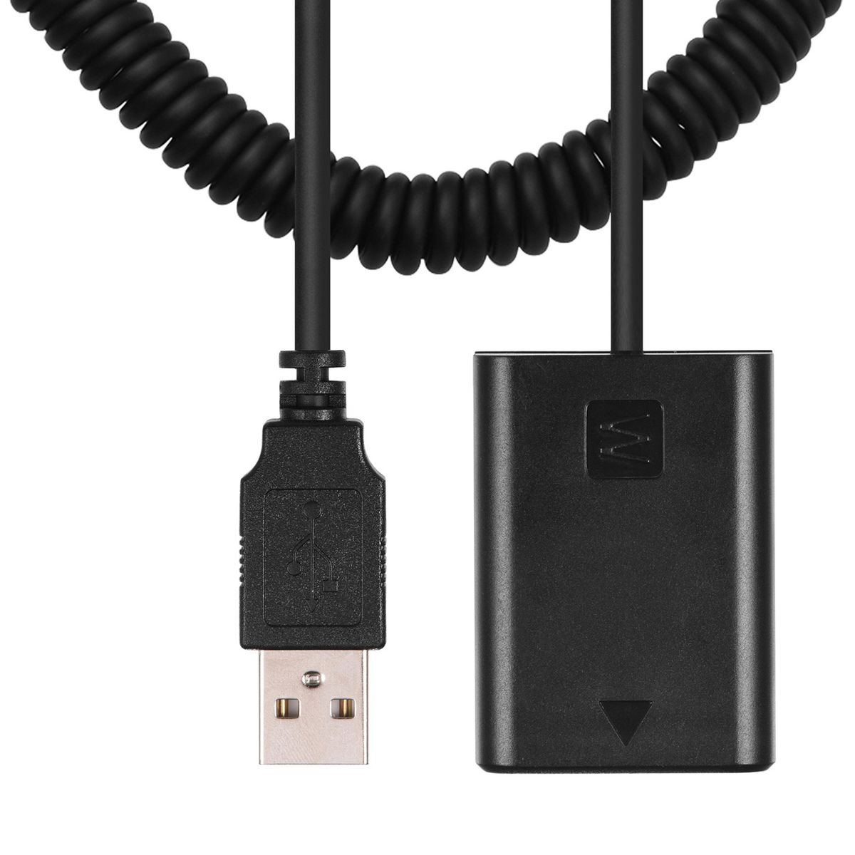 5V USB NP-FW50 Dummy Battery Pack Coupler Adapter With