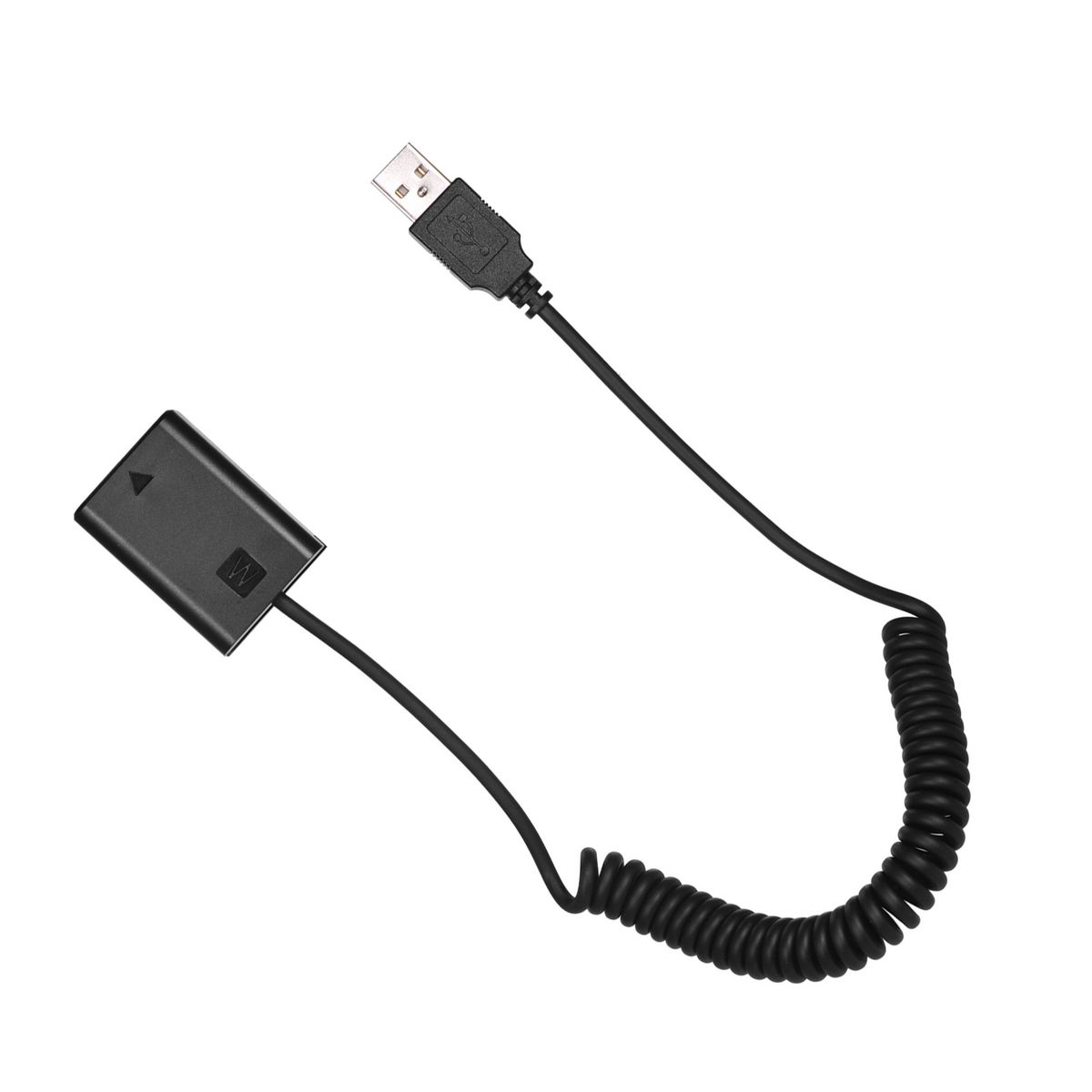 5V USB NP-FW50 Dummy Battery Pack Coupler Adapter With
