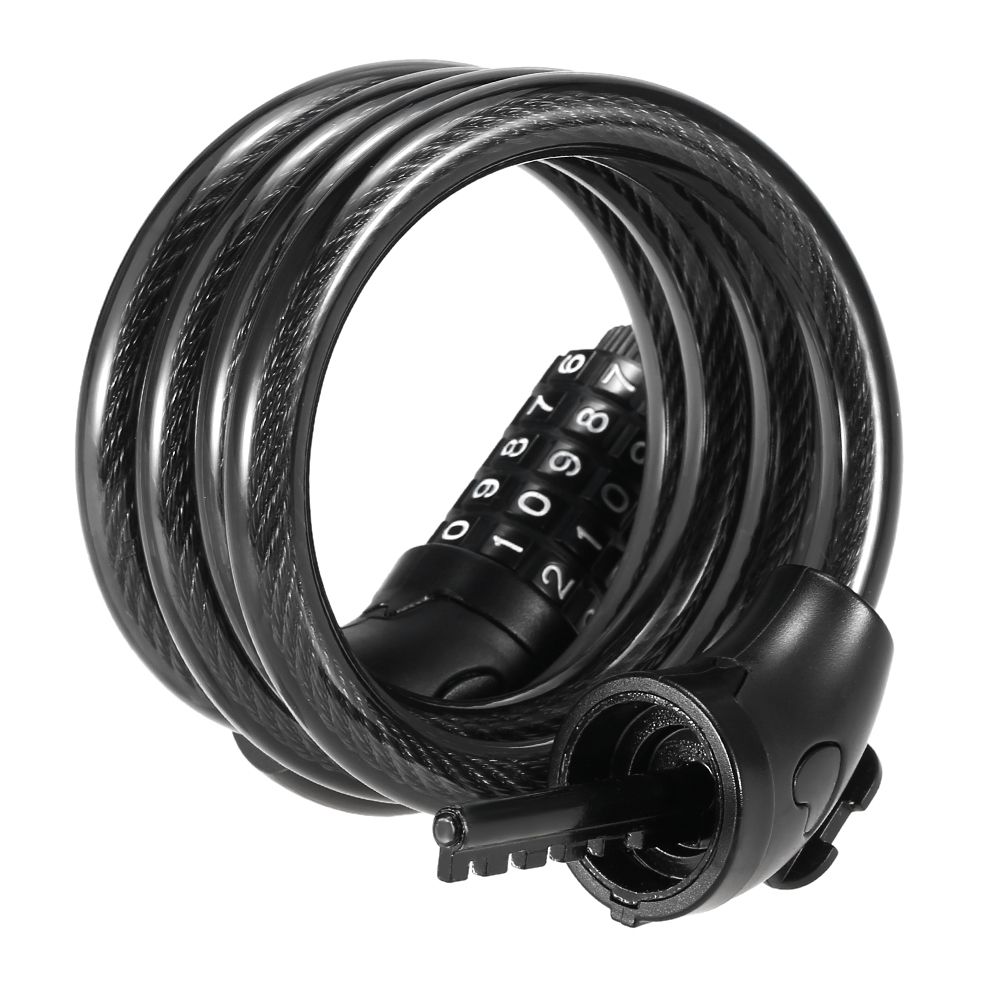 Bicycle Coded Wire Lock Anti-theft 5-Digit Coded Lock