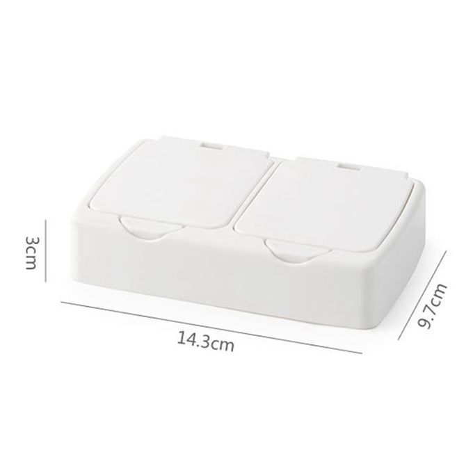 Household Table Sorting Box Small Articles Storage Box Tablet Double