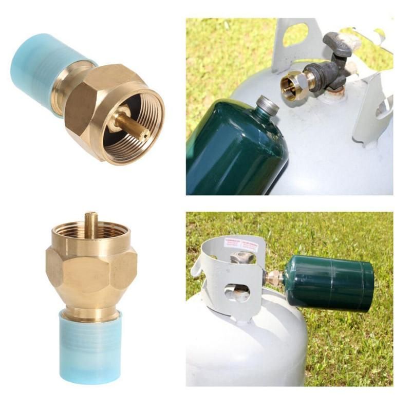 Propane Tank Refill Adapter Solid Brass (Propane Bottle)