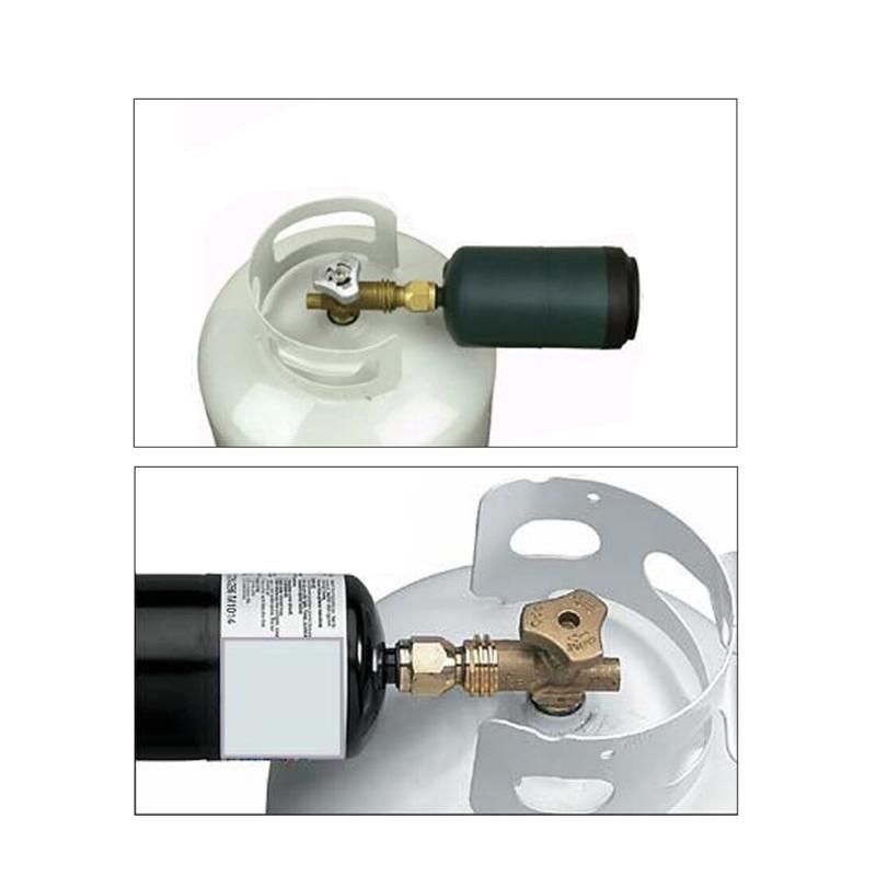 Propane Tank Refill Adapter Solid Brass (Propane Bottle)