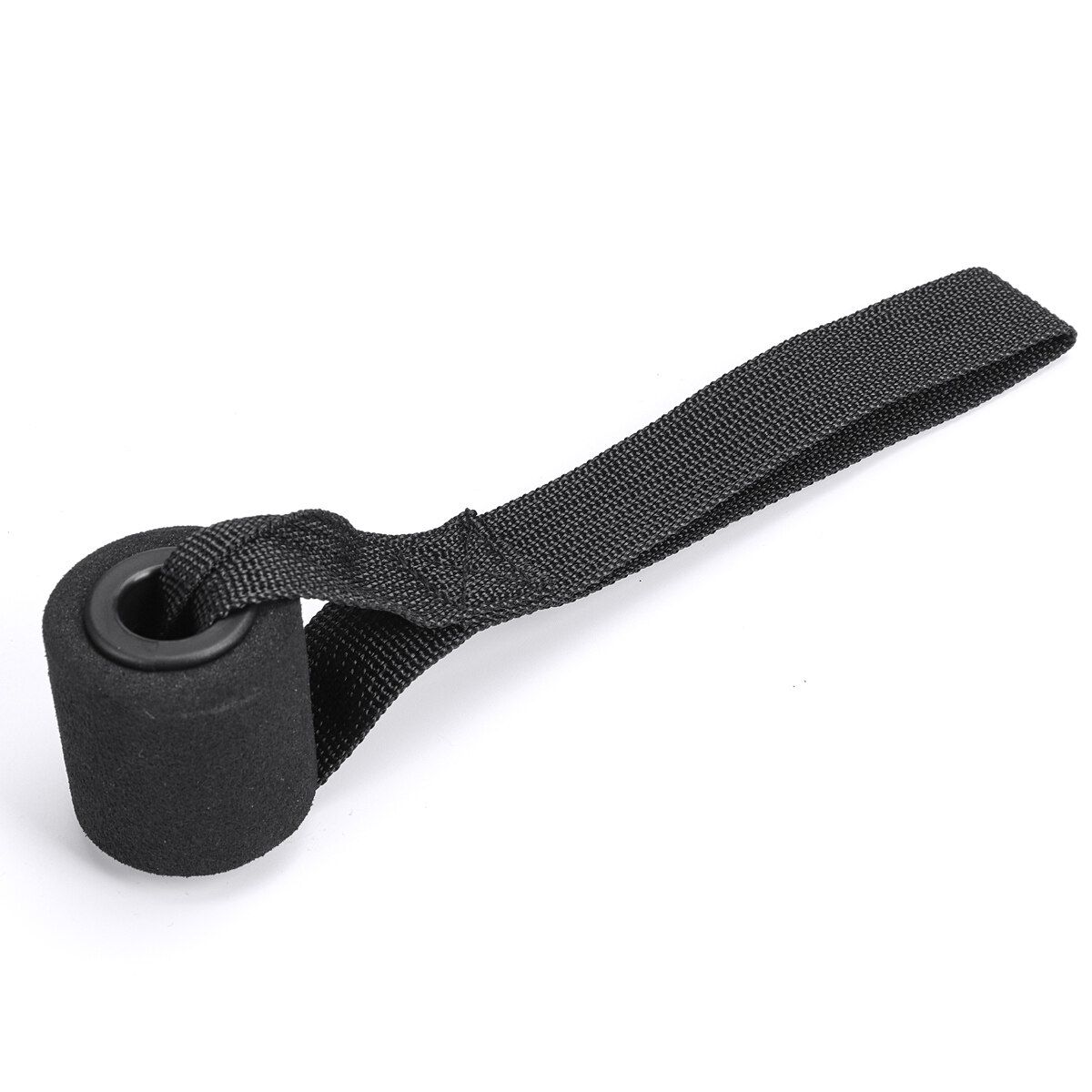 Fitness Resistance Bands Latex Pull Band Elastic Rope Strength Training Tensioner Handles & Door Anchor For Body Stretching/Powerlifting Black 2 X Grip Handles + 1x Door Anchor