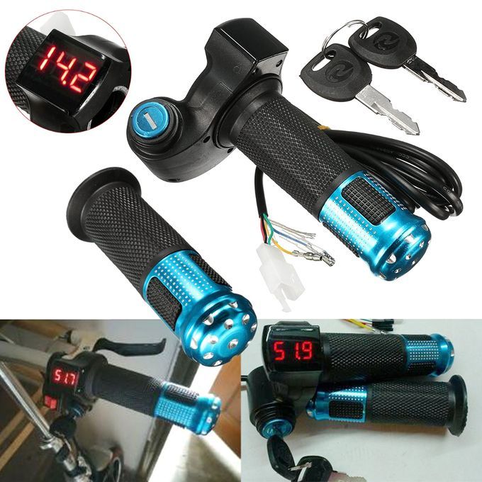 Electric E-bike Bicycle Throttle Grip Scooter Handlebar