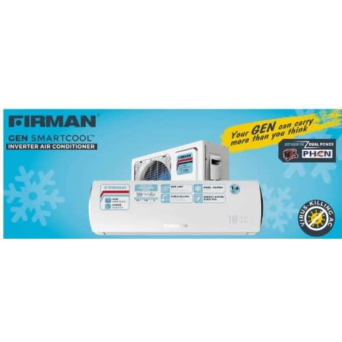 Split Unit Gen Inverter Air Conditioner With Installation kits - 1.6hp