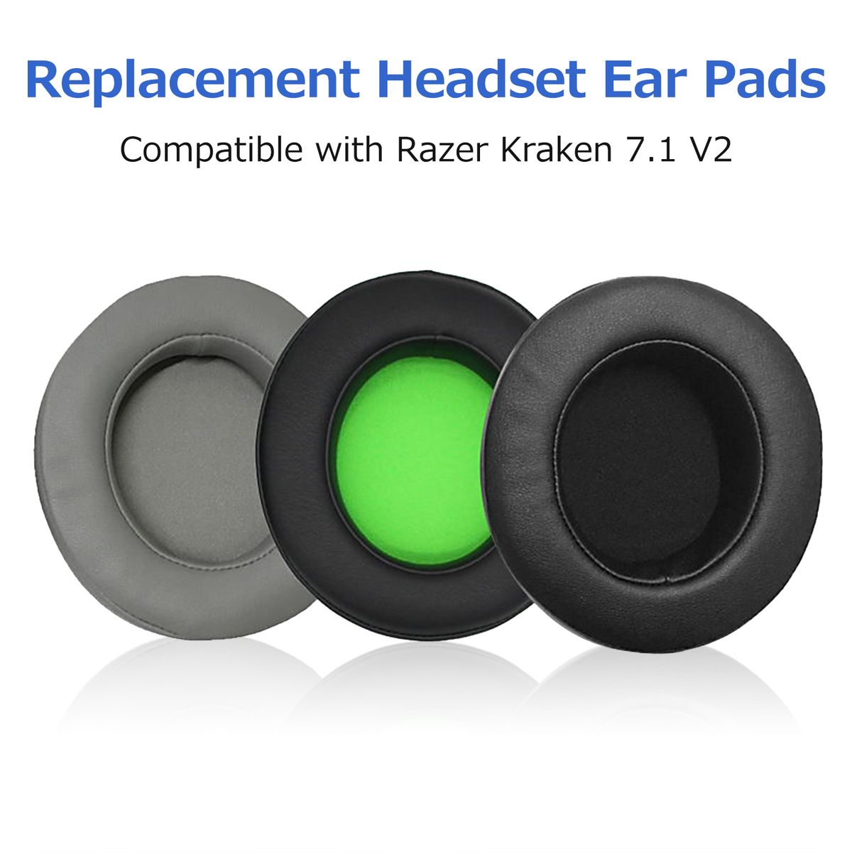 Head-mounted Headset Memory Foam Ear Cushions Replacement