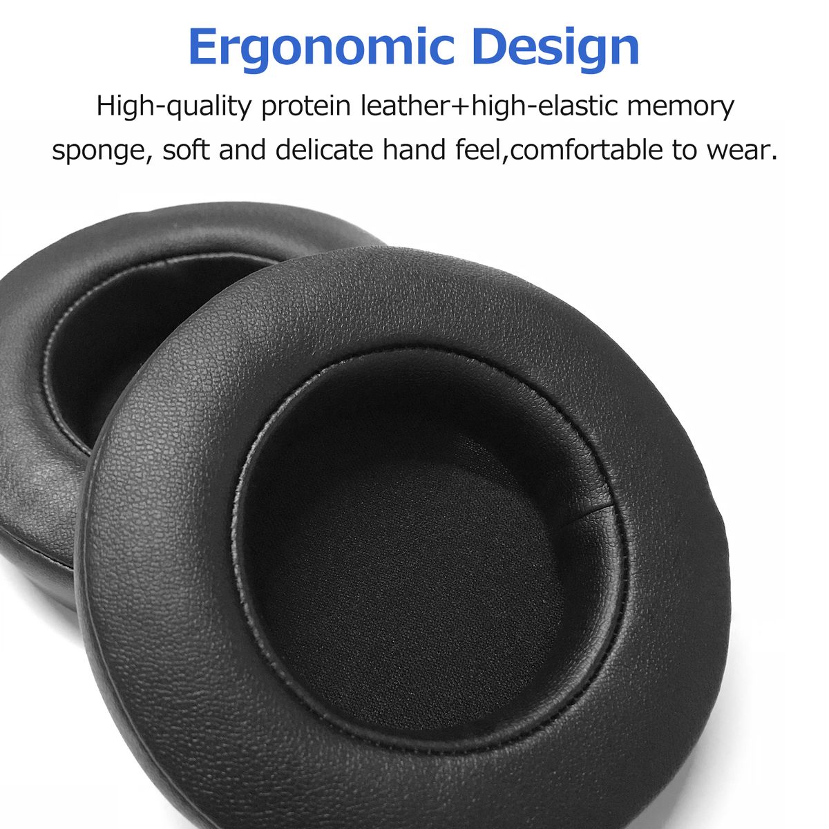 Head-mounted Headset Memory Foam Ear Cushions Replacement