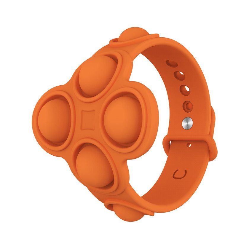 Sili One Bubble Wristband Mini Dimples Bra Elet Fingertips  Ry Toys-orange-255* 32mm