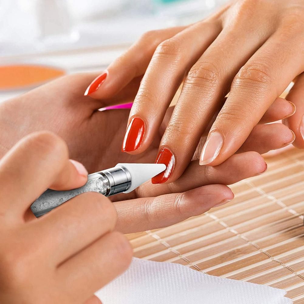 16Pieces Nail Rhinestones Picker Head Tips for