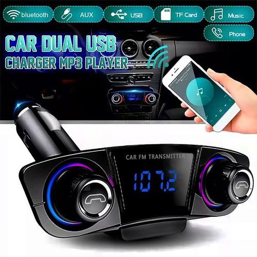 Car Bluetooth MP3 With Dual Charger