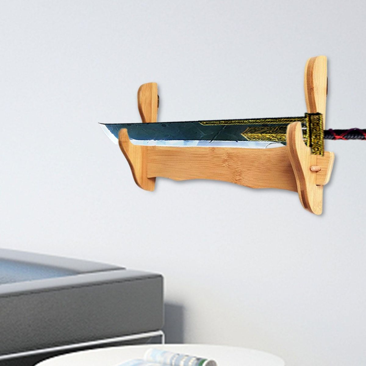 Samurai  Holder Stand Wall Mount Horizontal 19.5cmx35cm