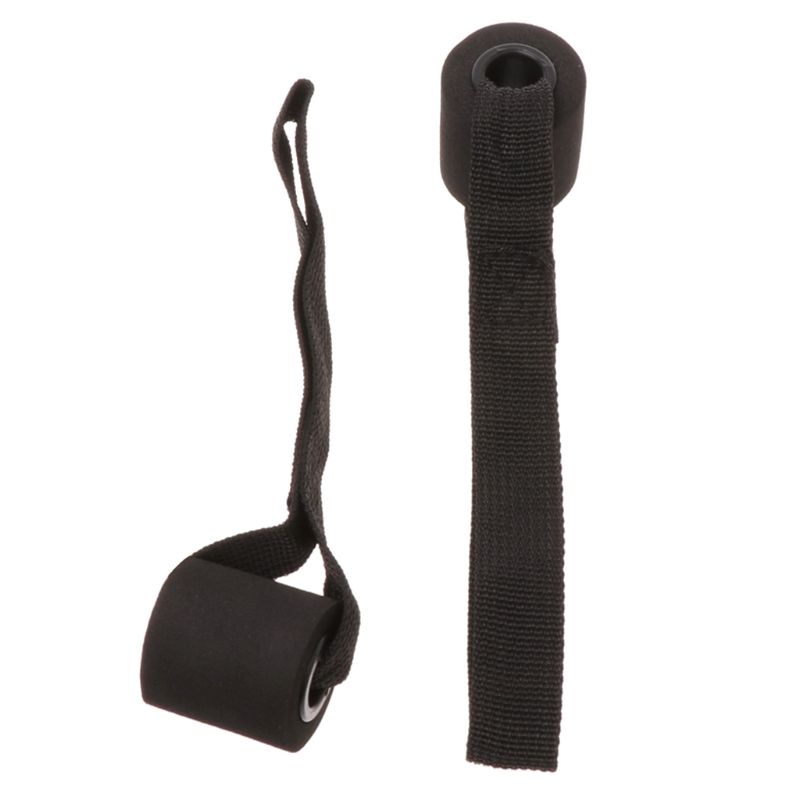 1PC Home Fitness Resistance Bands Fitness Yoga Pilates Latex Tube Training Over Door-black
