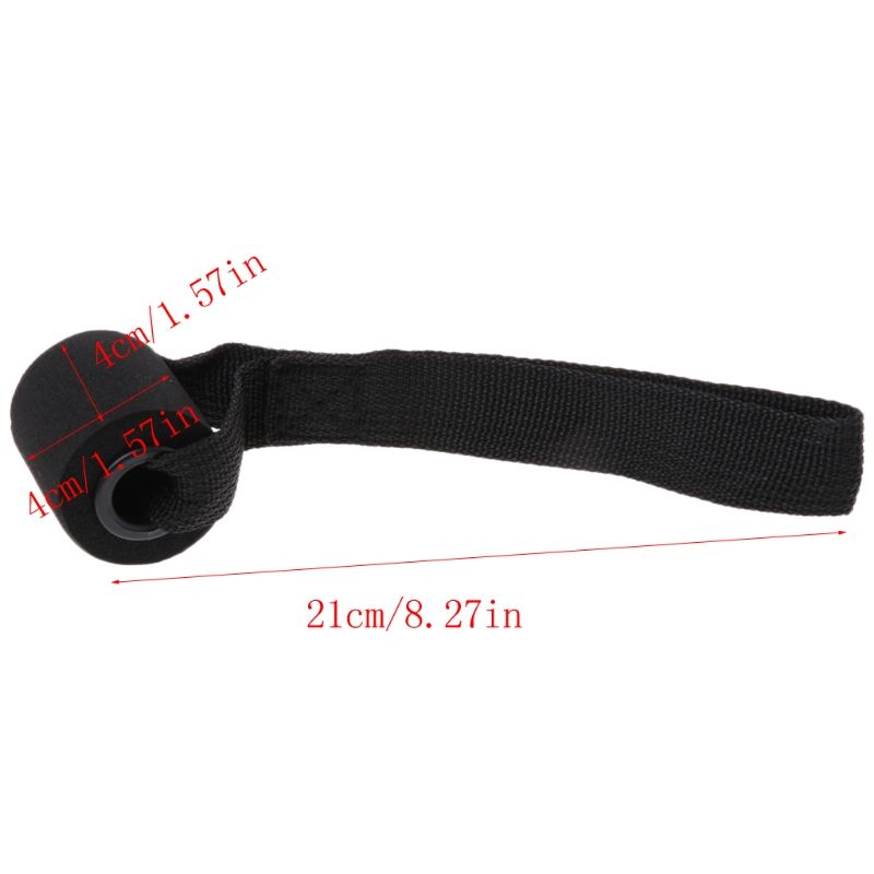 1PC Home Fitness Resistance Bands Fitness Yoga Pilates Latex Tube Training Over Door-black