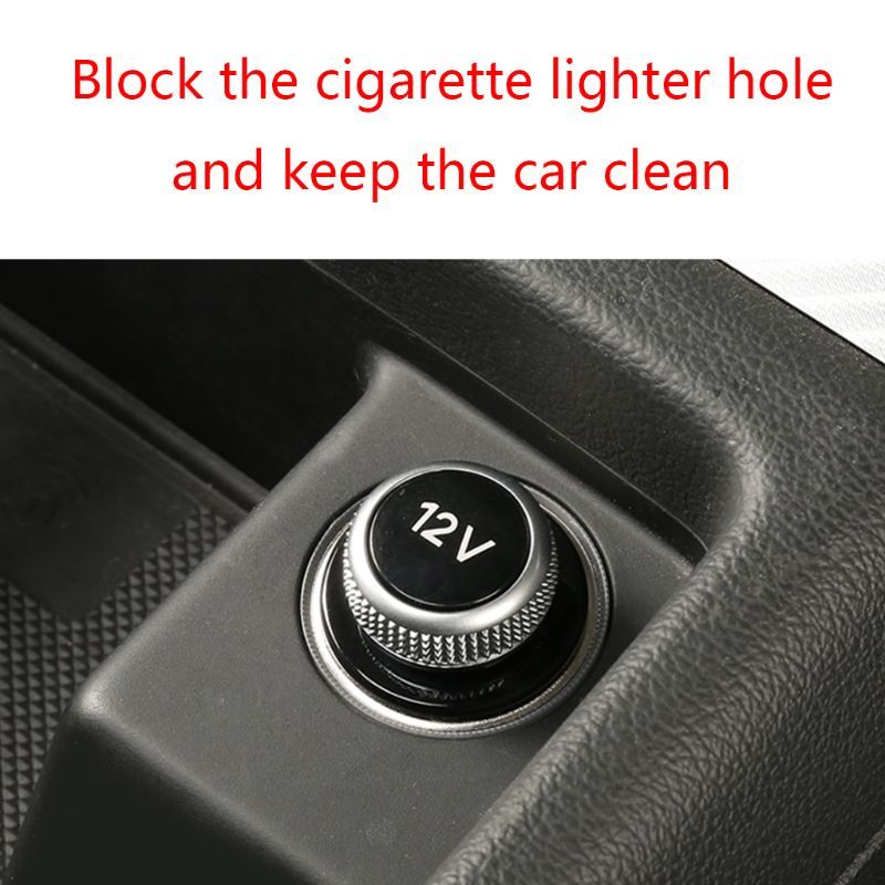 Car Cigarette Power Outlet Cover Cap 12v Socket Cover Cap