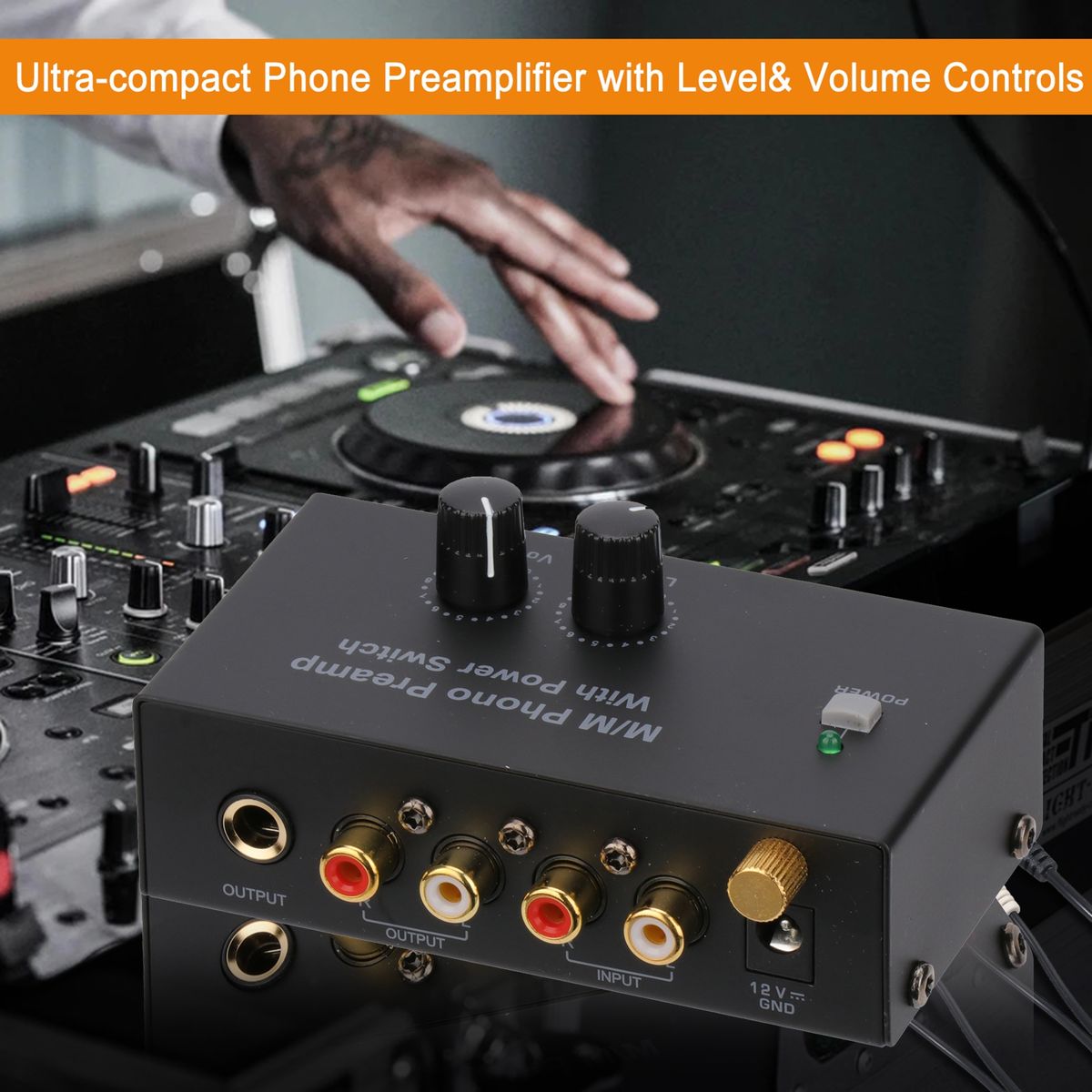 Audio Preamplifier   High Fidelity Sound Turntable AU Plug
