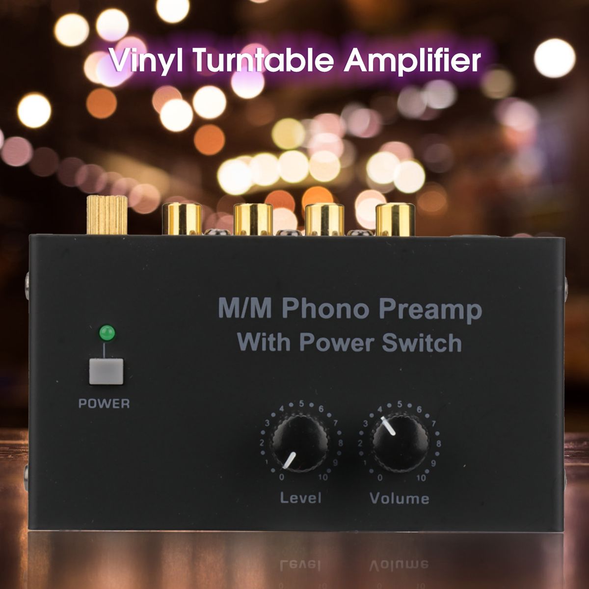 Audio Preamplifier   High Fidelity Sound Turntable AU Plug